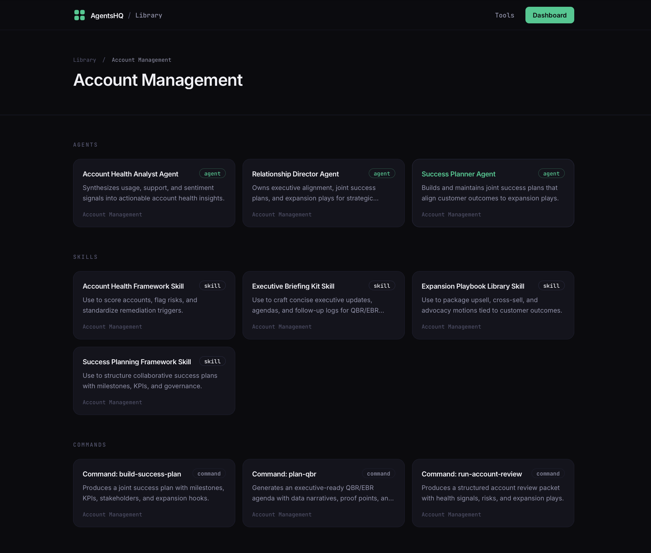 AgentsHQ screenshot 3