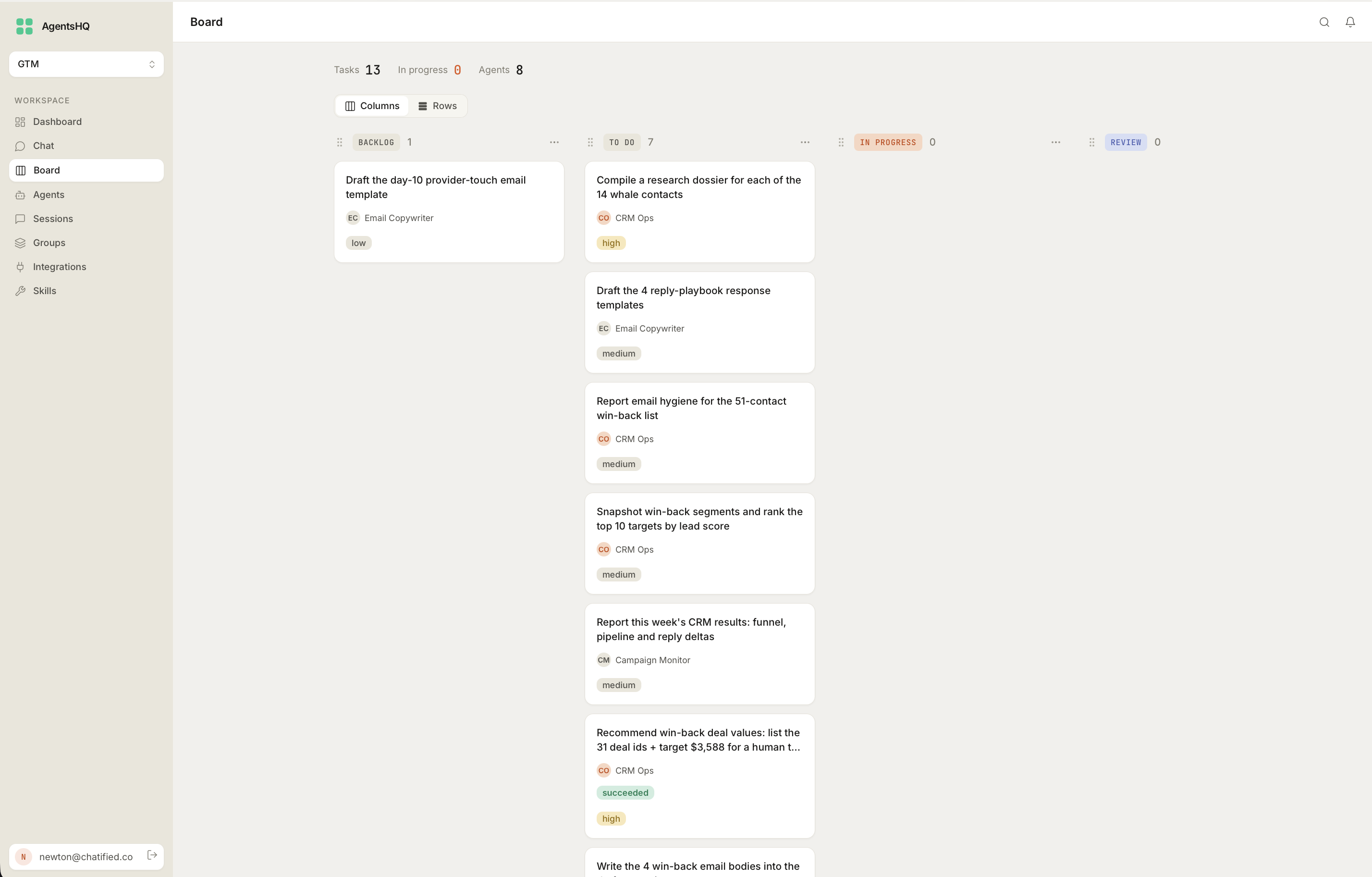 AgentsHQ screenshot 5